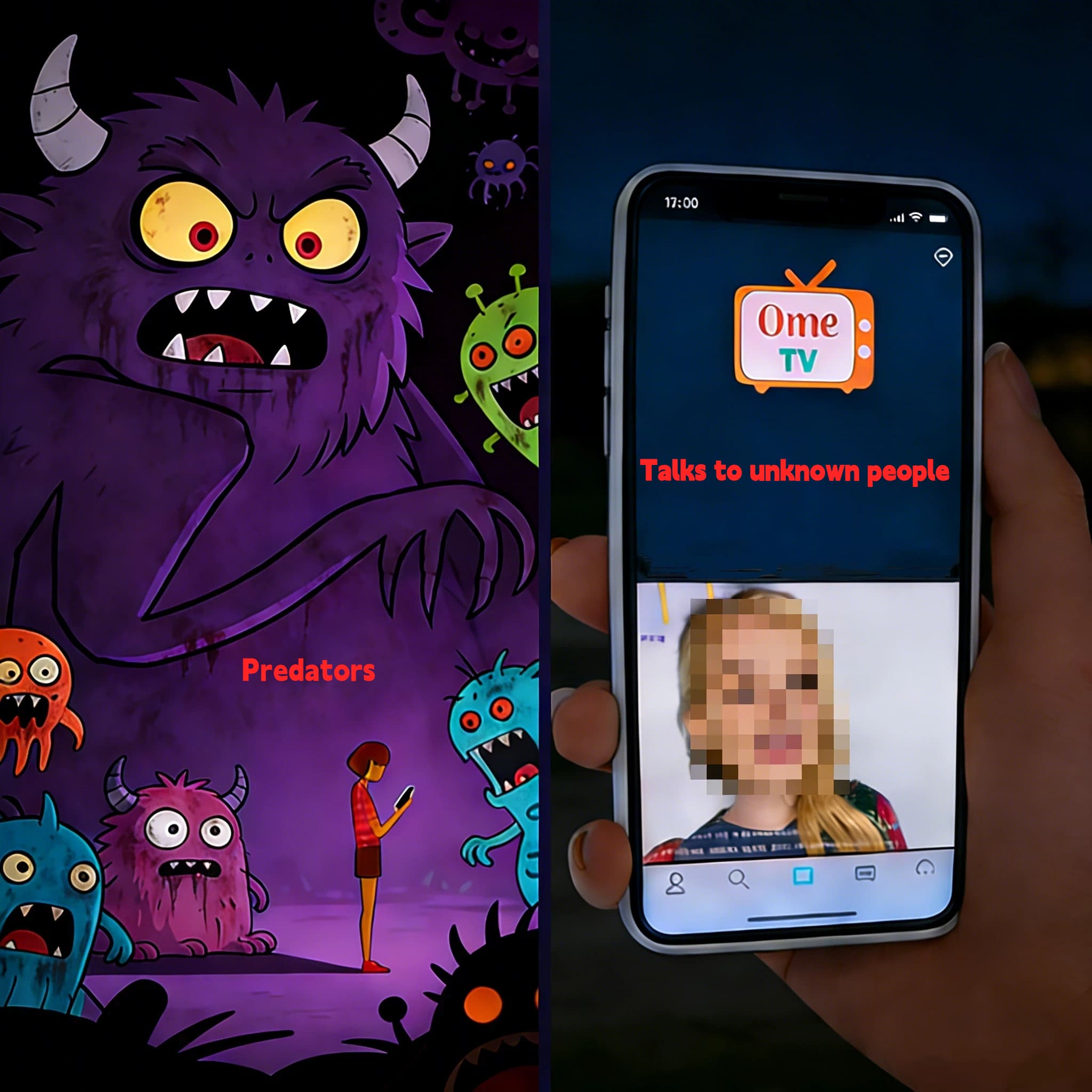 Is Ometv Safe For Kids