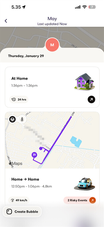 life360 accurate location history