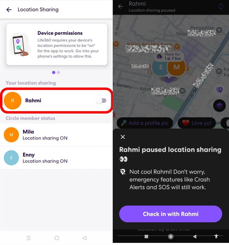 life360 bypassing method