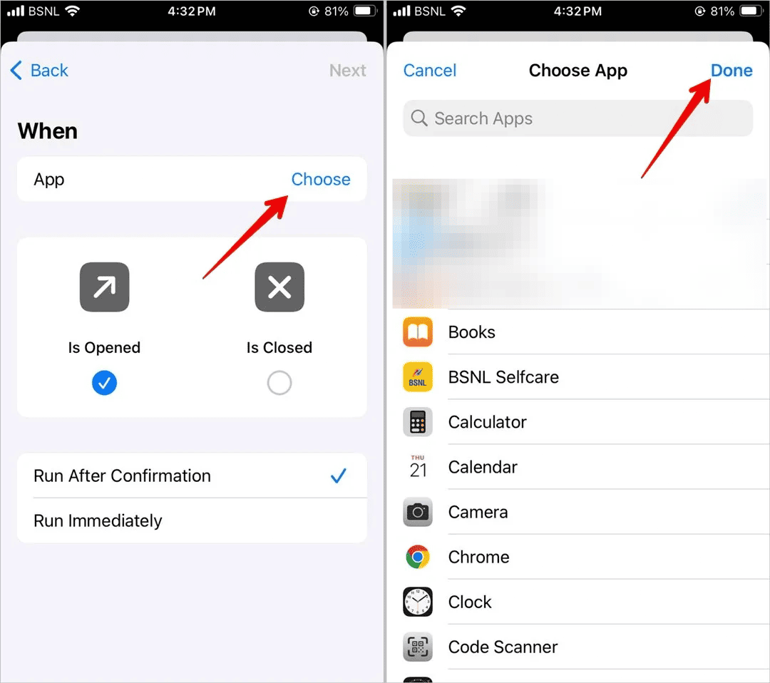 Use the Shortcuts App to Lock Apps on iOS 2