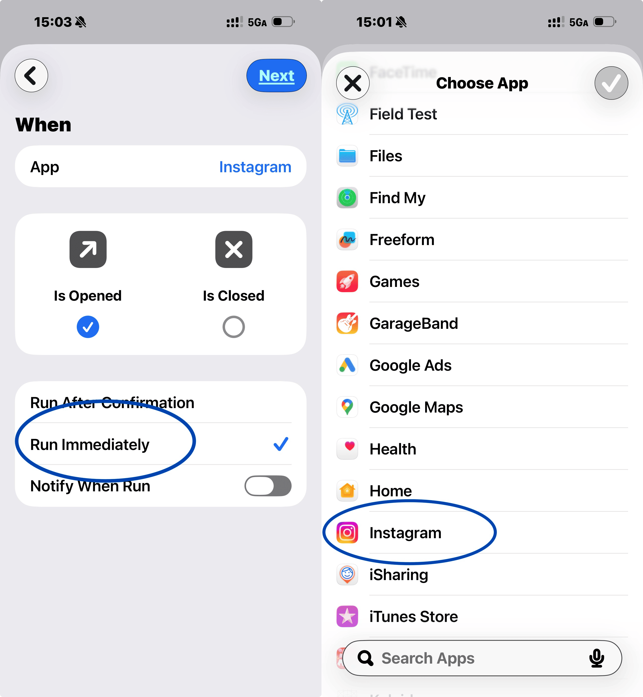 iOS'ta Kısayollar Uygulaması ile Uygulamaları Kilitle 3