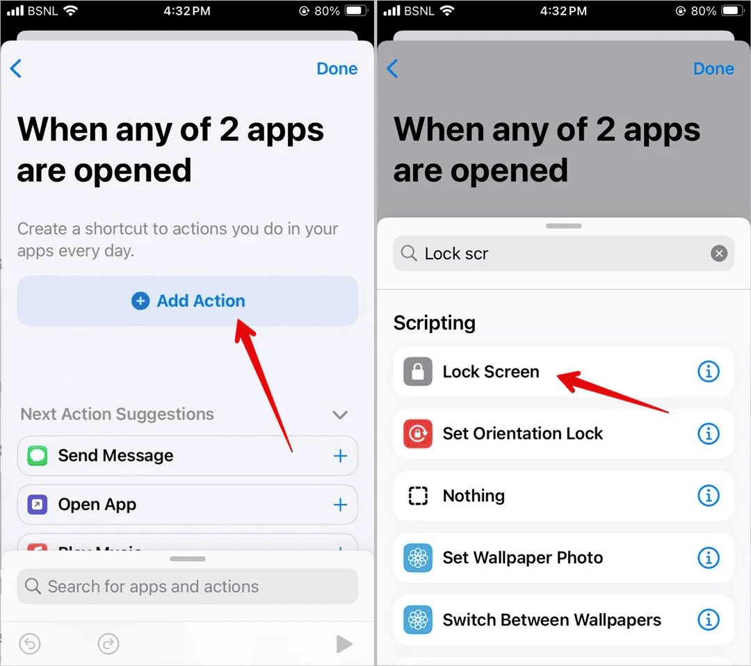 Use the Shortcuts App to Lock Apps on iOS 4
