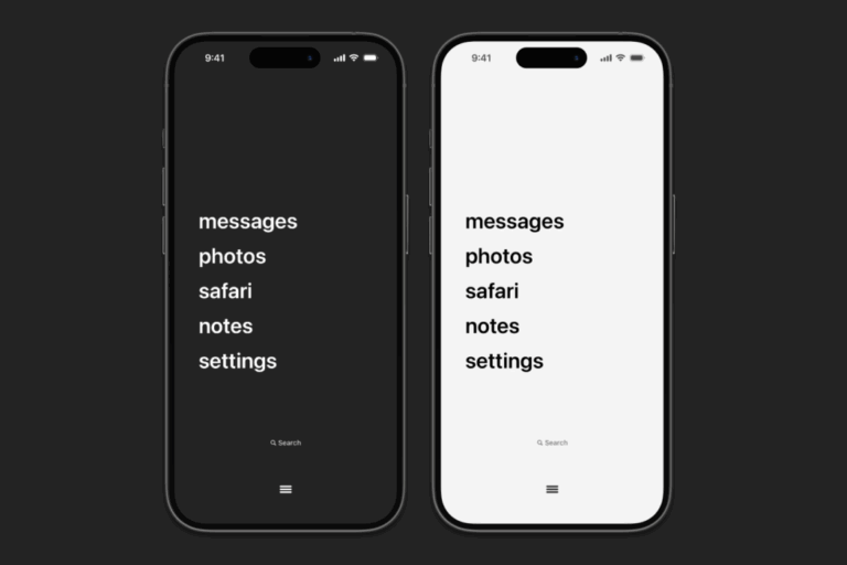 make iPhone dumb