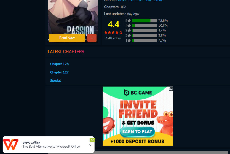 mangabuddy advertisements