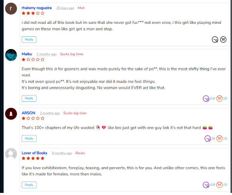 mangabuddy user comments