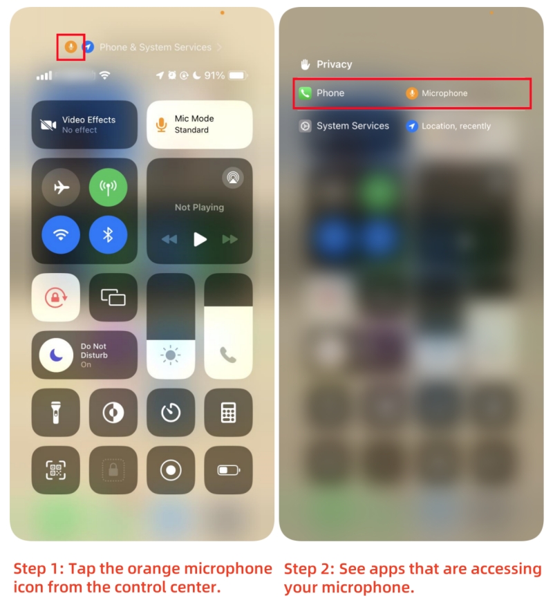 microphone permission apps iphone