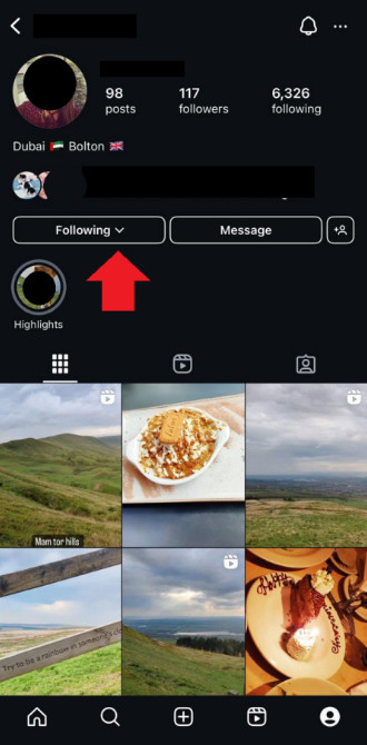 mute instagram notes