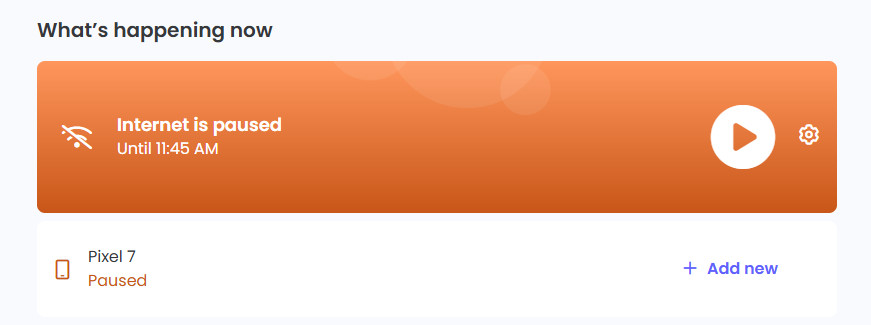 qustodio internet paused