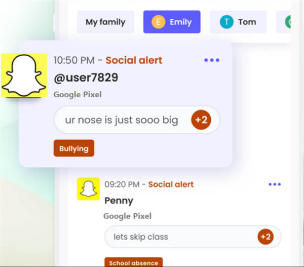 qustodio snapchat monitoring e1767926669118