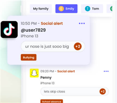 qusttodio social media monitor