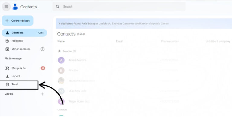 recover deleted phone numbers android