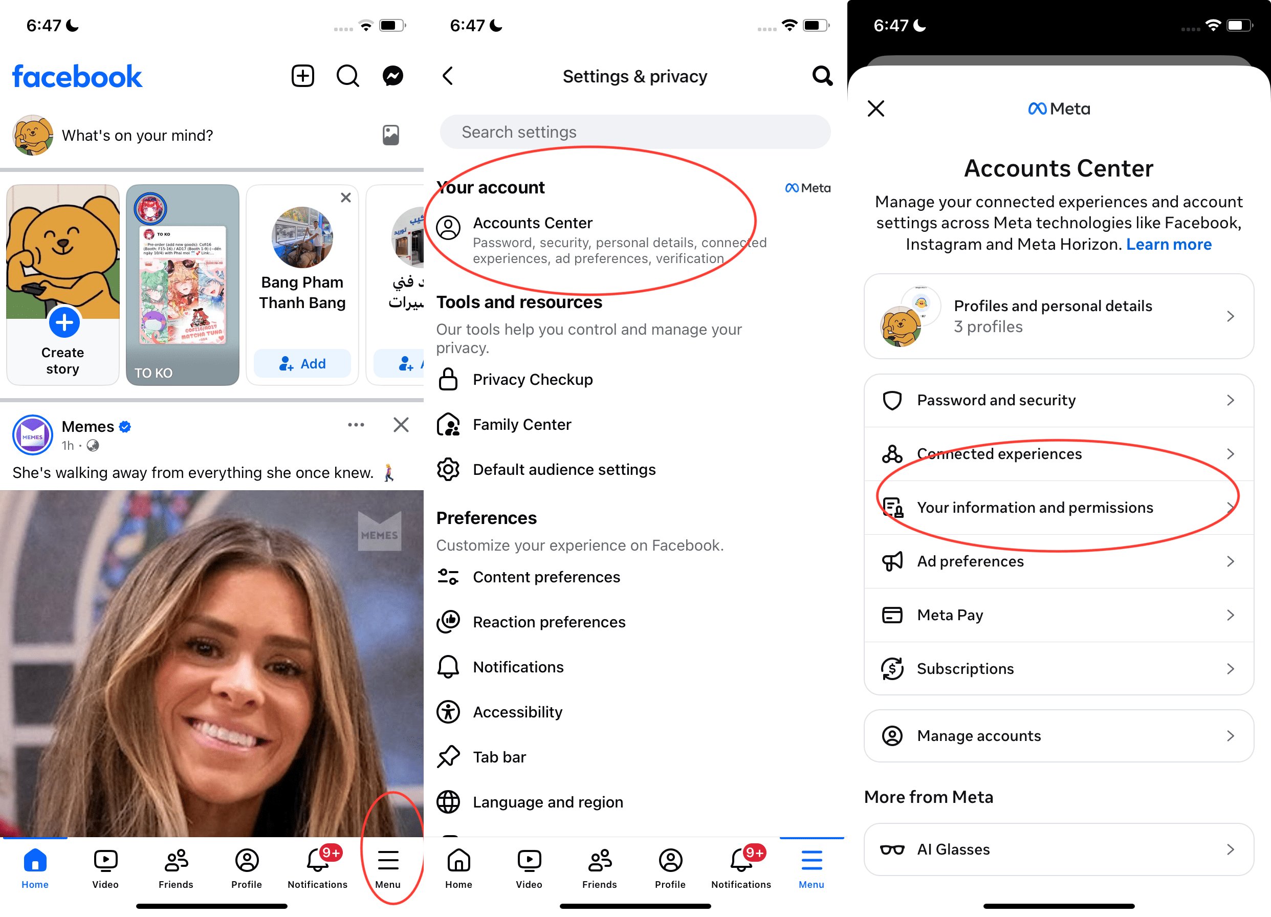 Shows the End-to-end encrypted chats menu option