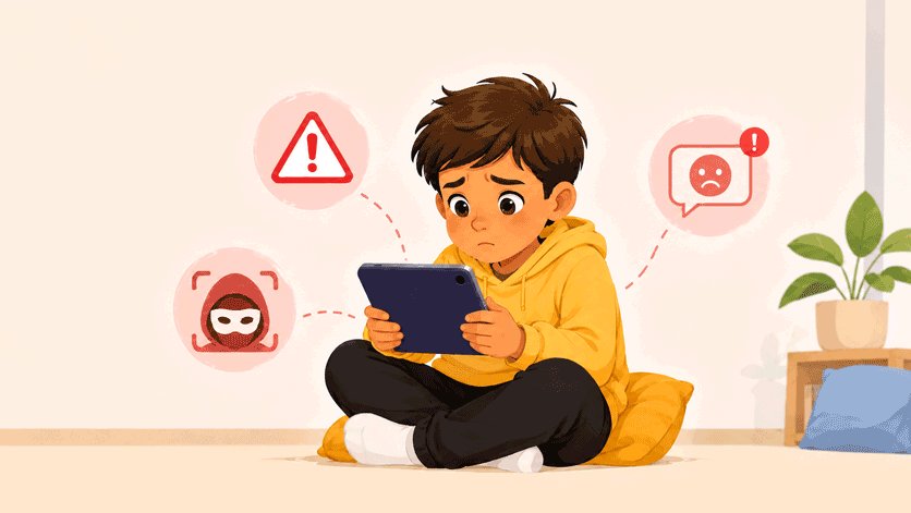 safety red flags when kids use AI