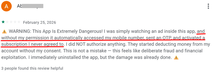 Secureteen Google Play review