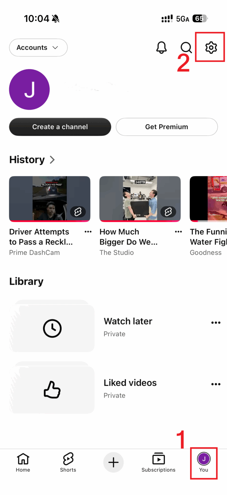set youtube shorts feed limit on phone