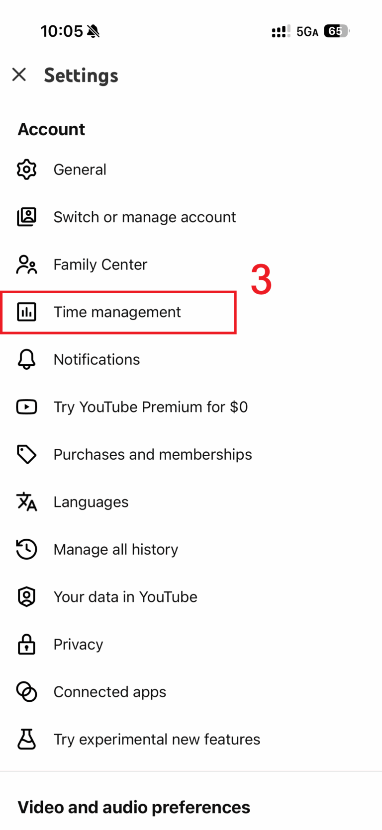 set youtube shorts feed limit on phone