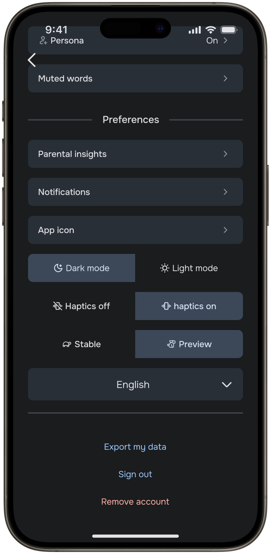 setting parental insights