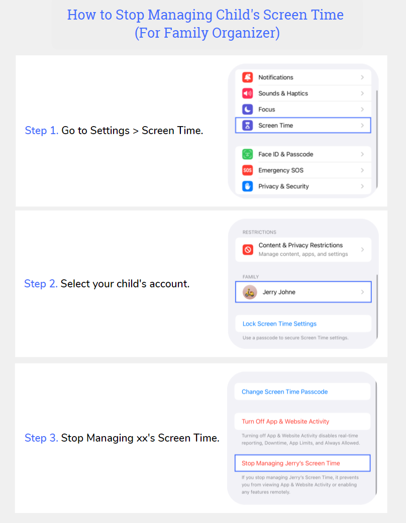 stop managing child screen time