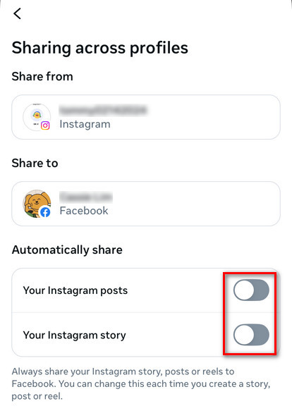 stop sharing photos on instagram