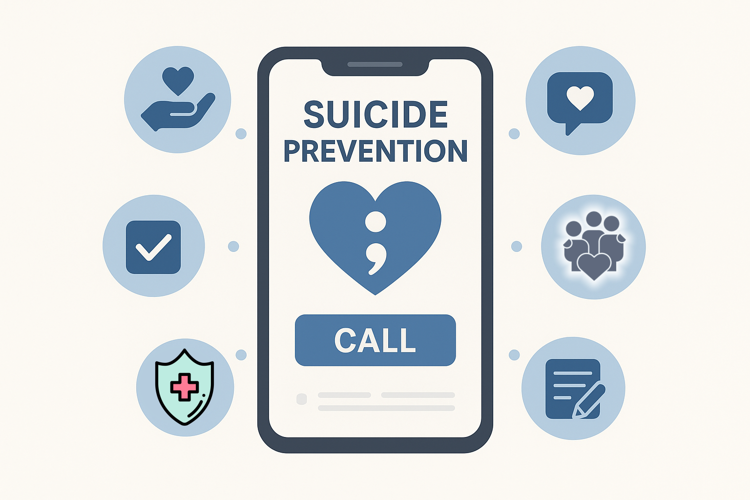 suicide prevention apps feature