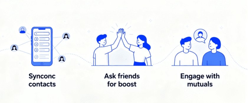 using your mutual network