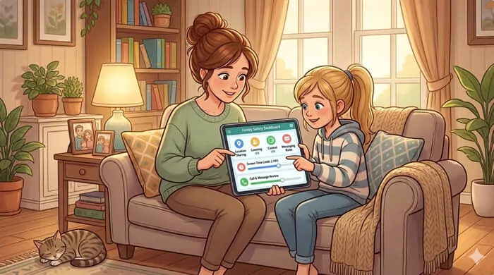 I genitori tracciano chiamate e messaggi da un altro telefono