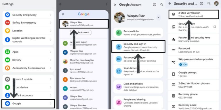 Use Strong Passwords