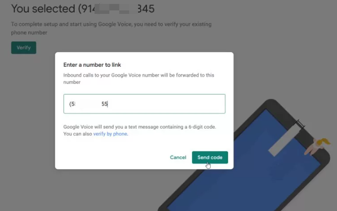 驗證 Google Voice 號碼