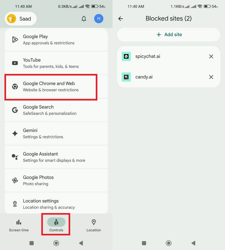 web block android
