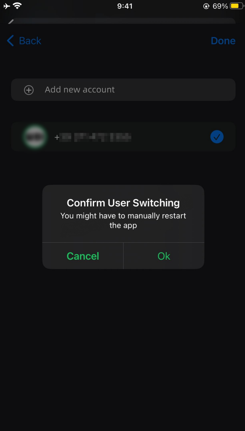 use two WhatsApp accounts on iPhone