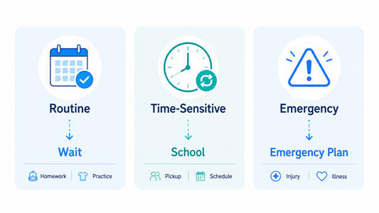 when to contact kids