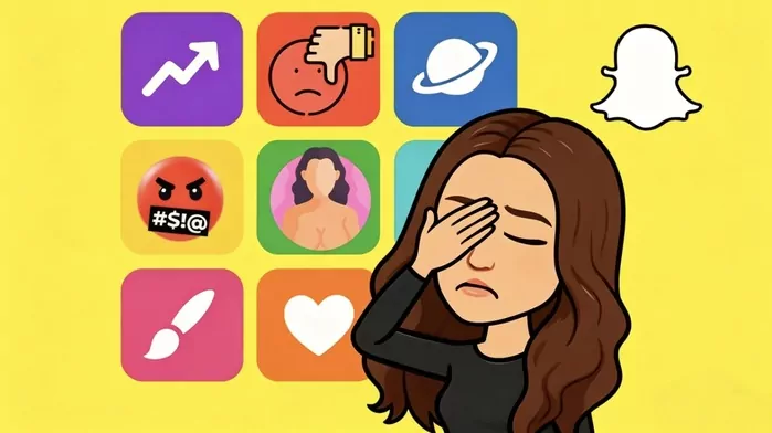 tại sao Snapchat Discover lại có nhiều nội dung không phù hợp