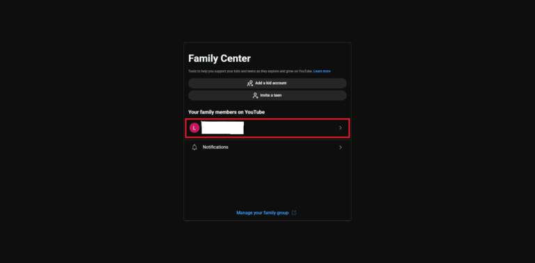 set youtube feed limit for kids account