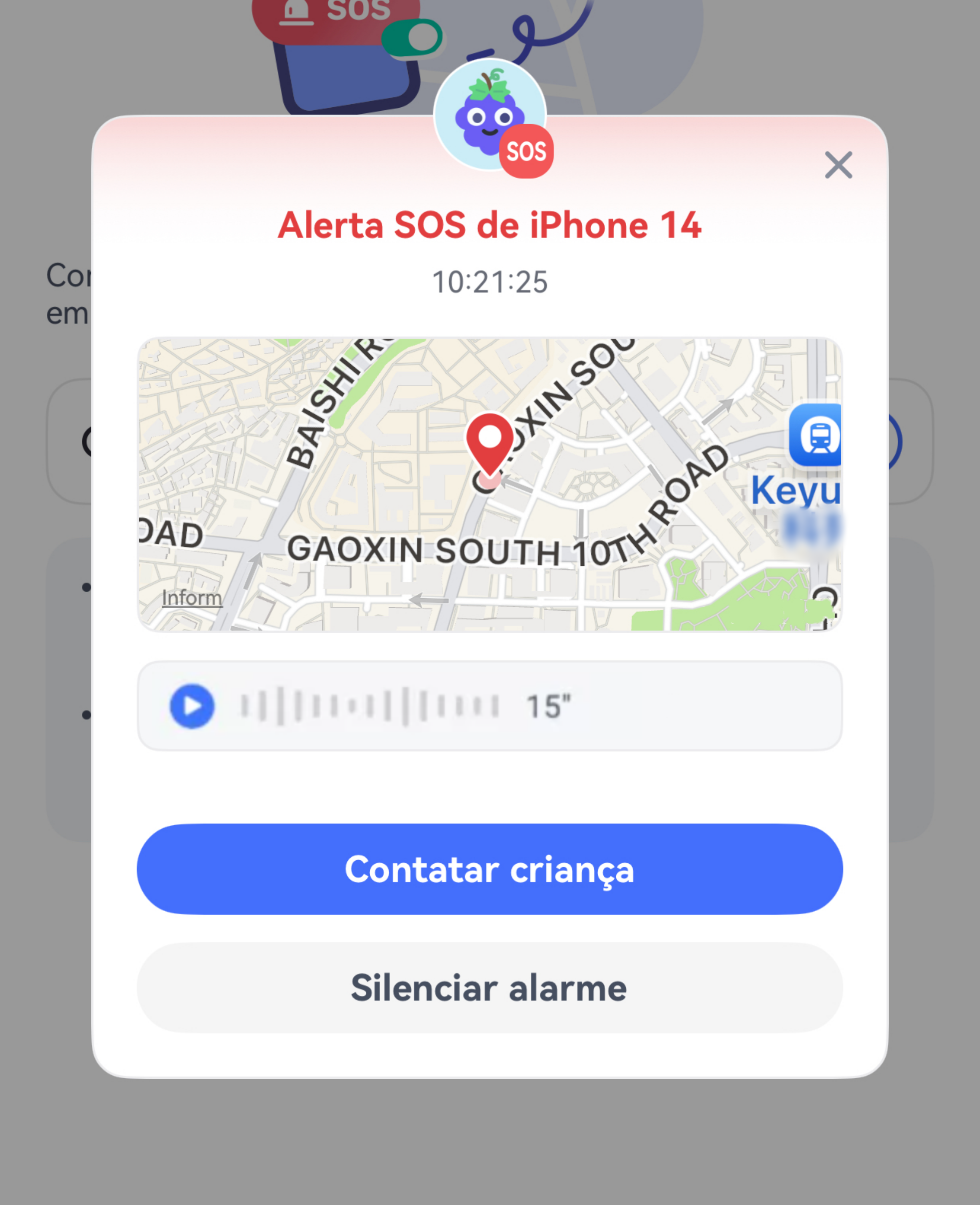 SOS alertas