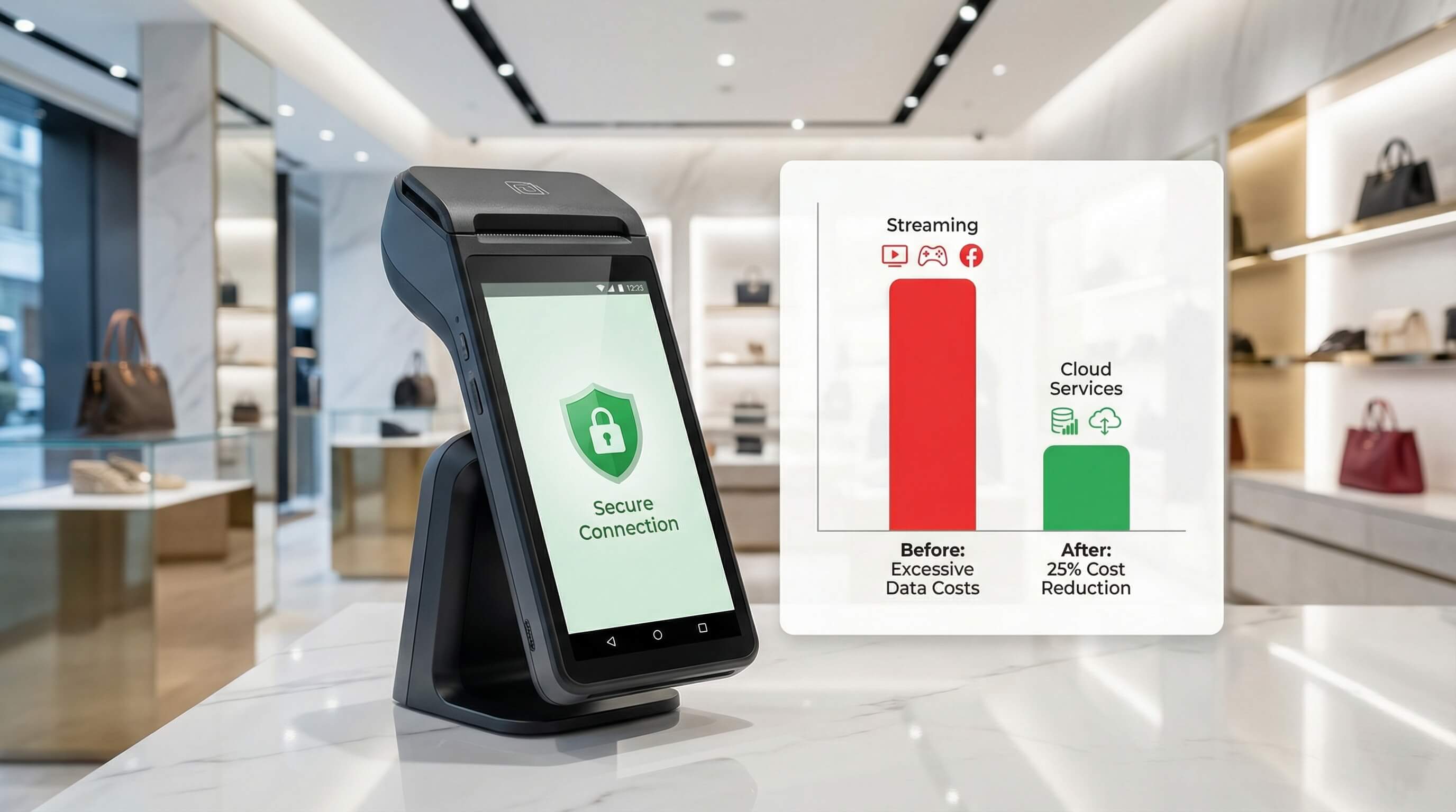 Case Study Large retail chain's POS terminals