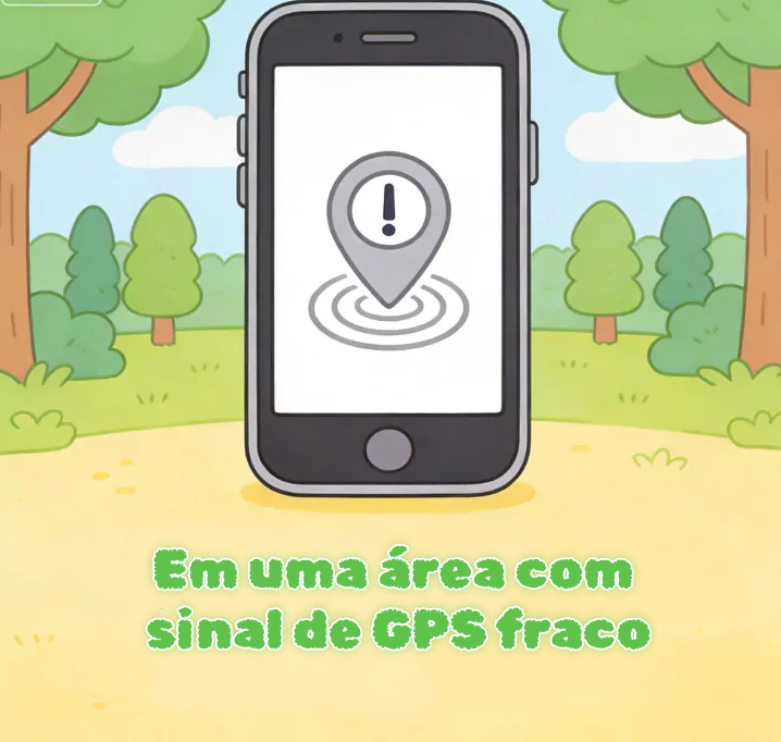 Localização da criança não atualiza