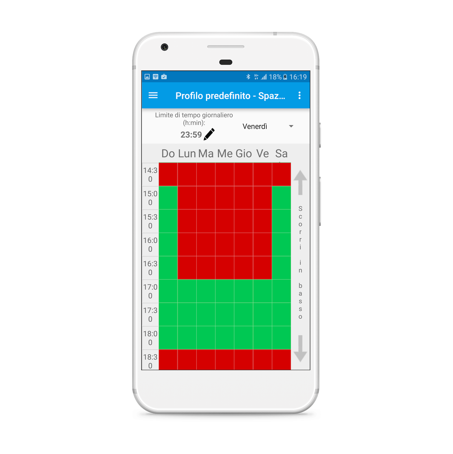 configurar kidsplace