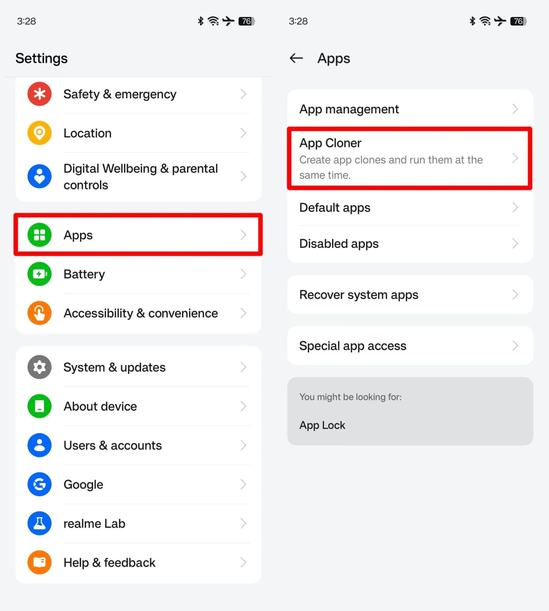 espelhar whatsapp em outro celular usando realme oppo app cloner