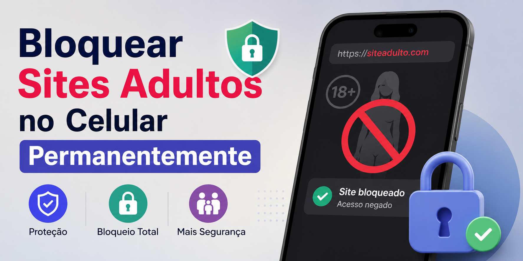 como bloquear sites adultos no celular