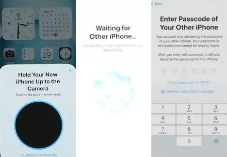 Clonar um iPhone para Outro iPhone com Início Rápido