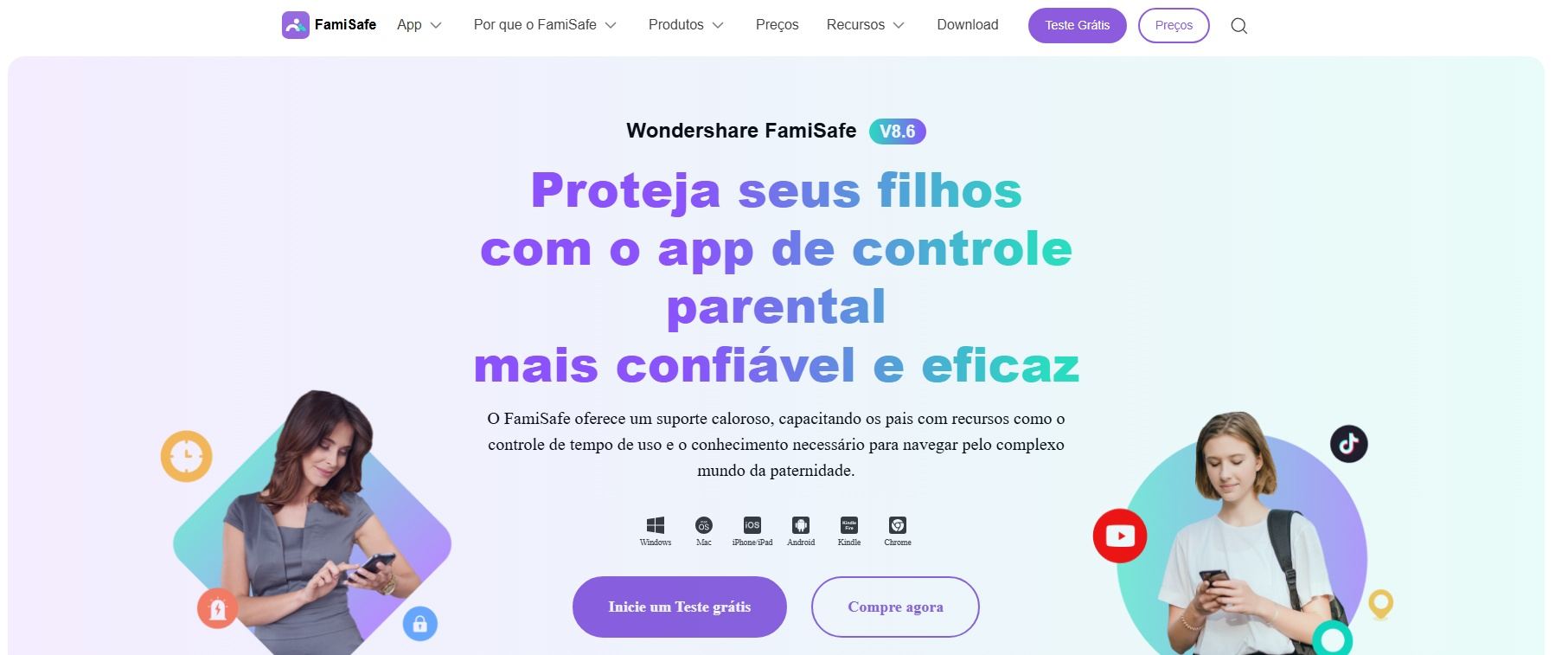 controle parental android - famisafe