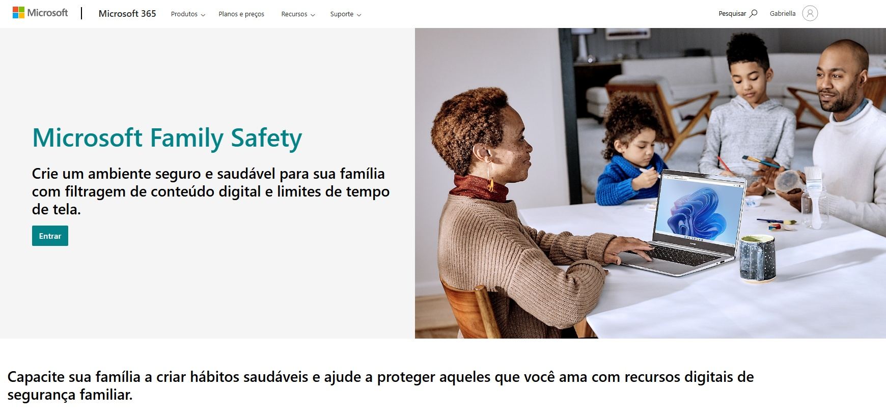controle parental android - microsoft family safety
