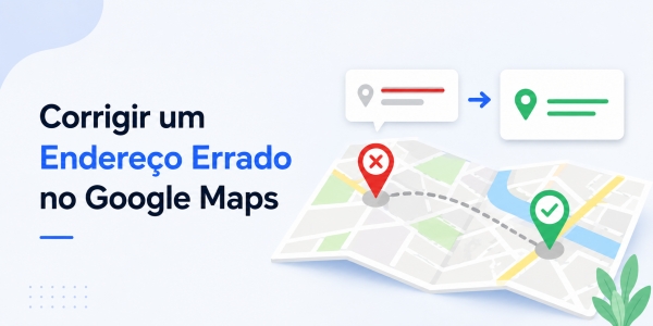 corrigir um endereço errado no Google Maps