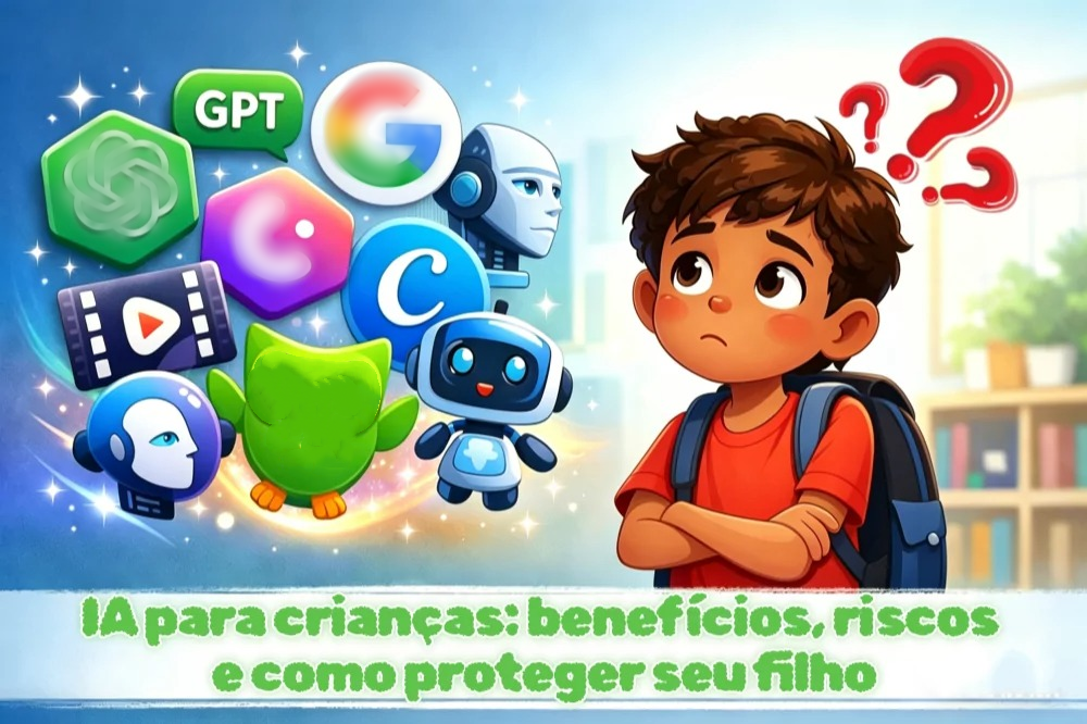 IA para crianças no dia a dia