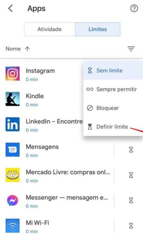 bloquear apps de IA com Family Link