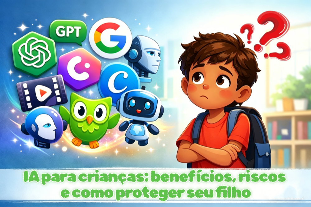 IA para crianças no dia a dia