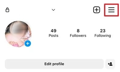perfil do instagram