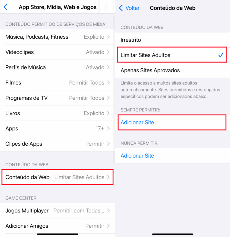 usar iphone tempo de uso para bloquear janitor ai