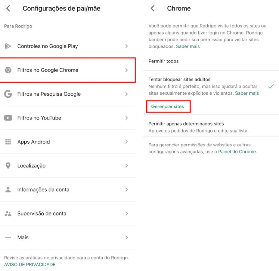 google familiy link bloquea janitor ai