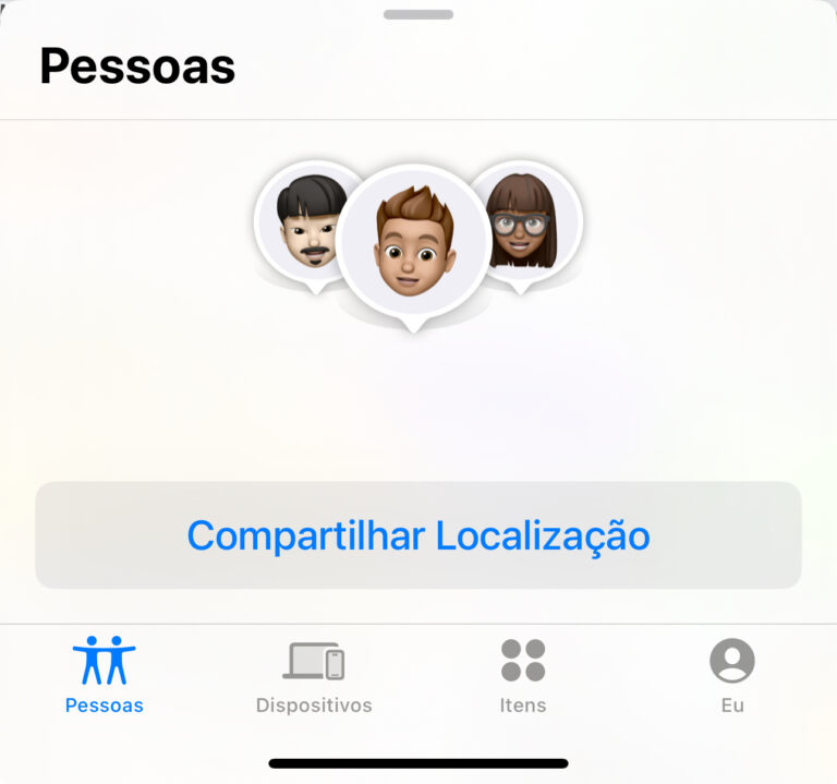 Toque em Começar a compartilhar localização